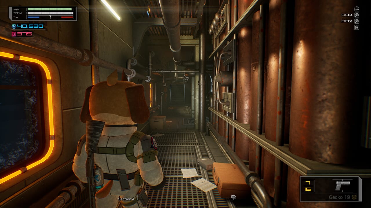 Doug Barker explorant un wagon infesté de monstres dans Fright Train